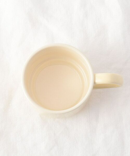 212 KITCHEN STORE / トゥーワントゥーキッチン ストア グラス・マグカップ | スタックマグ 330ml アイボリー | 詳細3