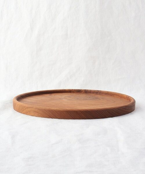 212 KITCHEN STORE / トゥーワントゥーキッチン ストア インテリア・生活雑貨・ホビー・ステーショナリー | チークラウンドトレイ | 詳細2
