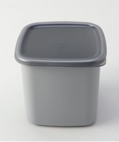 212 KITCHEN STORE / トゥーワントゥーキッチン ストア キッチンツール | ＋グレー スクウェアＬ シール蓋付 ＜野田琺瑯＞