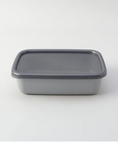 212 KITCHEN STORE / トゥーワントゥーキッチン ストア キッチンツール | ＋グレー レクタングル深型Ｌ シール蓋付 ＜野田琺瑯＞