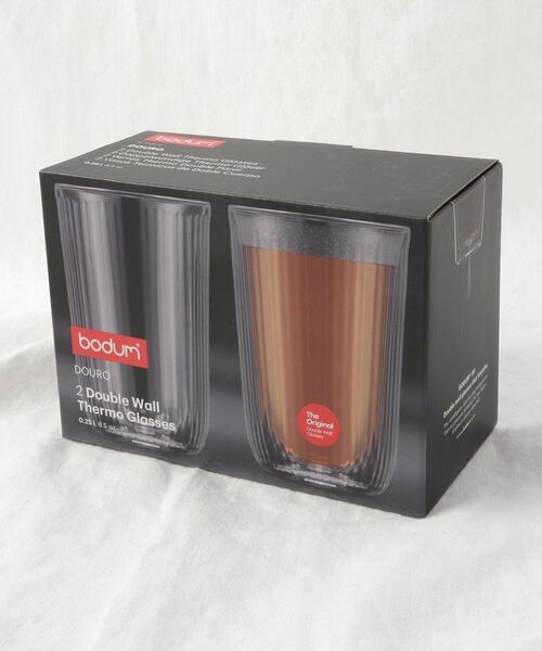 212 KITCHEN STORE / トゥーワントゥーキッチン ストア グラス・マグカップ | デューロダブルウォールグラス 250ml(2個セット) ＜bodum ボダム＞ | 詳細7