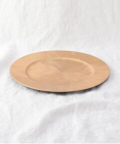 212 KITCHEN STORE / トゥーワントゥーキッチン ストア インテリア・生活雑貨・ホビー・ステーショナリー | チャージャープレート リーフウェーブ ゴールド シェーンプラス CH20233-Ｇ