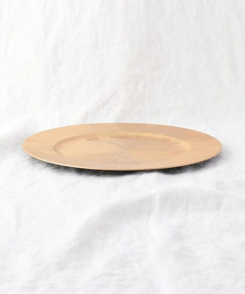 212 KITCHEN STORE / トゥーワントゥーキッチン ストア インテリア・生活雑貨・ホビー・ステーショナリー | チャージャープレート リーフウェーブ ゴールド シェーンプラス CH20233-Ｇ | 詳細2