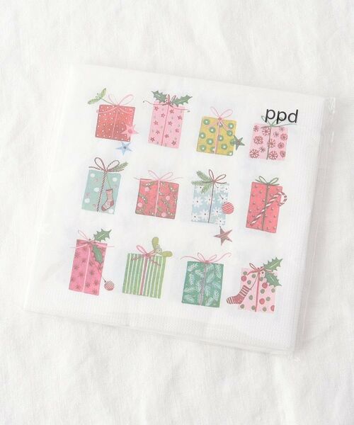 212 KITCHEN STORE / トゥーワントゥーキッチン ストア インテリア・生活雑貨・ホビー・ステーショナリー | クリスマスペーパーナプキン 10枚入り 33センチ ギフトフォーユー PPD | 詳細1
