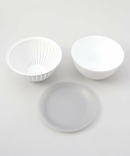 212 KITCHEN STORE / トゥーワントゥーキッチン ストア キッチンツール | 耐熱レンジザルボウルセット 20cm GY ＜atomico アトミコ＞ | 詳細4