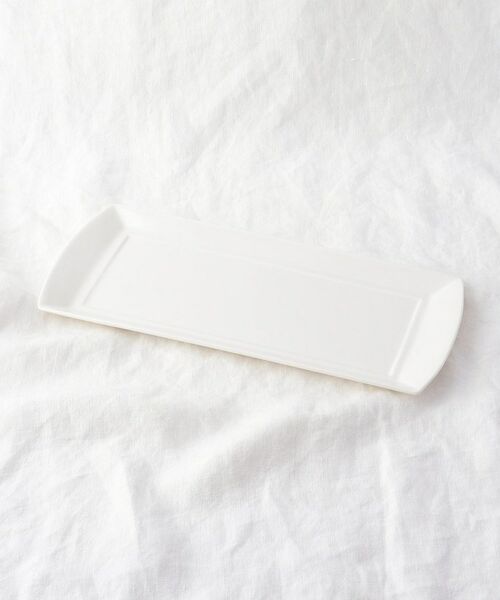 212 KITCHEN STORE / トゥーワントゥーキッチン ストア 食器 | グランデビアンカ 長角ケーキプレート ３４.５cm | 詳細1