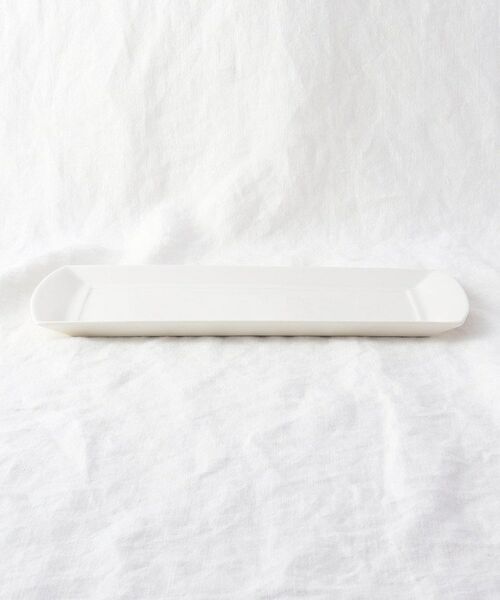 212 KITCHEN STORE / トゥーワントゥーキッチン ストア 食器 | グランデビアンカ 長角ケーキプレート ３４.５cm | 詳細2