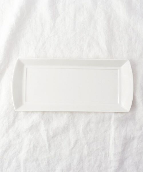 212 KITCHEN STORE / トゥーワントゥーキッチン ストア 食器 | グランデビアンカ 長角ケーキプレート ３４.５cm | 詳細3