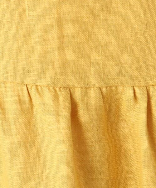 212 KITCHEN STORE / トゥーワントゥーキッチン ストア インテリア・生活雑貨・ホビー・ステーショナリー | リネンギャザーワンピースエプロン ヤマブキ ＜LINEN&BASIC リネンアンドベーシック＞ | 詳細7