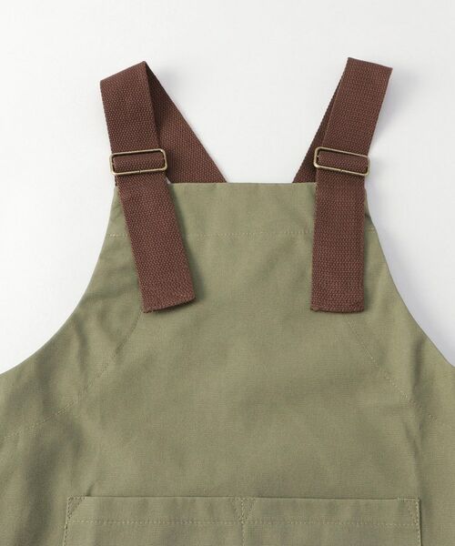 212 KITCHEN STORE / トゥーワントゥーキッチン ストア インテリア・生活雑貨・ホビー・ステーショナリー | カバーオールキッズエプロン KHAKI ＜FABORI ファボリ＞ | 詳細3