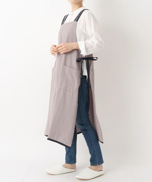 212 KITCHEN STORE / トゥーワントゥーキッチン ストア インテリア・生活雑貨・ホビー・ステーショナリー | 3Wayパイピングエプロン GY ＜212Kオリジナル＞ | 詳細9