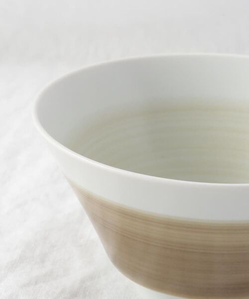 212 KITCHEN STORE / トゥーワントゥーキッチン ストア 食器 | 波佐見焼 マルチ碗 刷毛巻 ベージュ | 詳細5