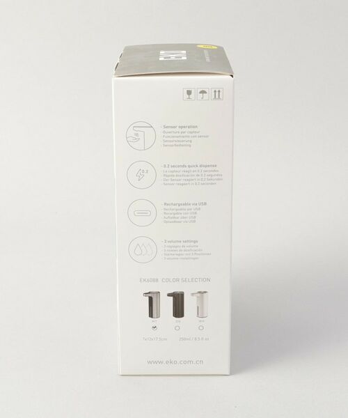 212 KITCHEN STORE / トゥーワントゥーキッチン ストア キッチンツール | アロマソープディスペンサー 泡 シルバー ＜EKO ＞ | 詳細7