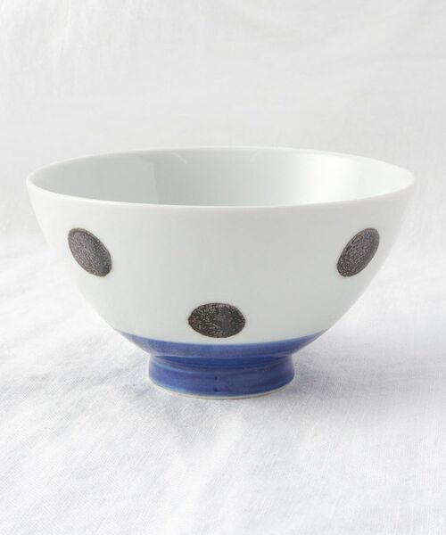 212 KITCHEN STORE / トゥーワントゥーキッチン ストア 食器 | 藍花 まめ大福 青 飯碗 | 詳細2