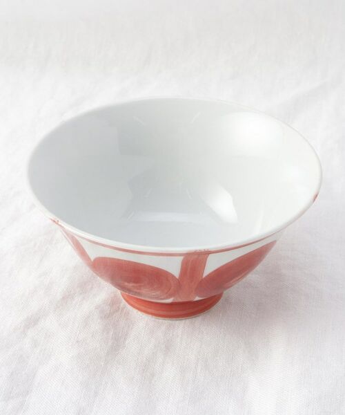 212 KITCHEN STORE / トゥーワントゥーキッチン ストア 食器 | 藍花 大丸紋 赤 飯碗 | 詳細1