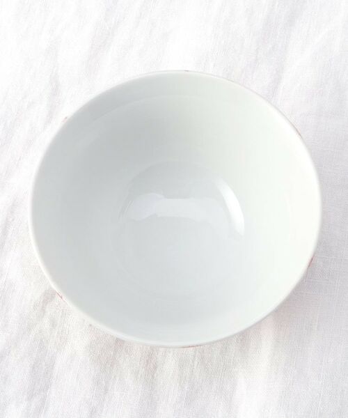 212 KITCHEN STORE / トゥーワントゥーキッチン ストア 食器 | 藍花 大丸紋 赤 飯碗 | 詳細3