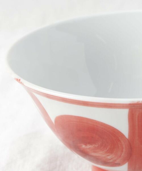 212 KITCHEN STORE / トゥーワントゥーキッチン ストア 食器 | 藍花 大丸紋 赤 飯碗 | 詳細5