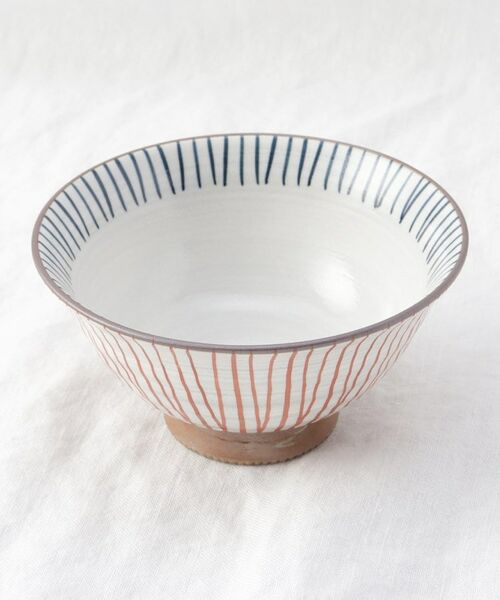 212 KITCHEN STORE / トゥーワントゥーキッチン ストア 食器 | 藍花 粉引十草 紅 飯碗 | 詳細1