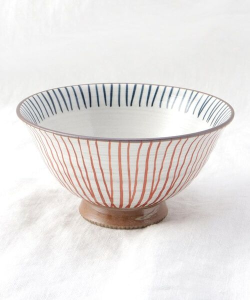 212 KITCHEN STORE / トゥーワントゥーキッチン ストア 食器 | 藍花 粉引十草 紅 飯碗 | 詳細2