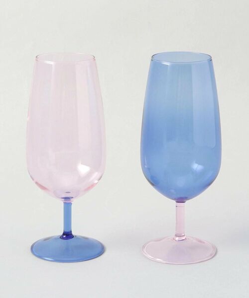 212 KITCHEN STORE / トゥーワントゥーキッチン ストア インテリア・生活雑貨・ホビー・ステーショナリー | 2トンカラー ペアピルスナーグラス | 詳細1