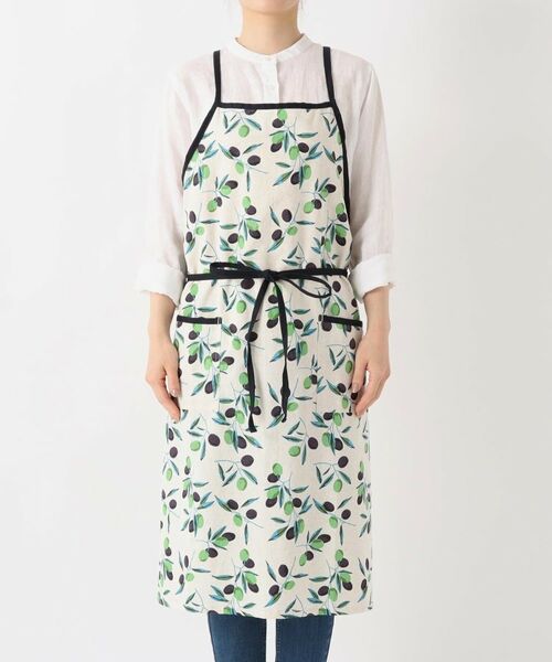 212 KITCHEN STORE / トゥーワントゥーキッチン ストア インテリア・生活雑貨・ホビー・ステーショナリー | オリーブズロングエプロン IV | 詳細1