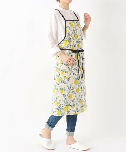 212 KITCHEN STORE / トゥーワントゥーキッチン ストア インテリア・生活雑貨・ホビー・ステーショナリー | レモンツリーロングエプロン NT | 詳細10