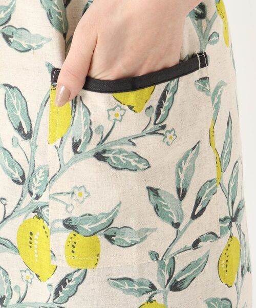 212 KITCHEN STORE / トゥーワントゥーキッチン ストア インテリア・生活雑貨・ホビー・ステーショナリー | レモンツリーロングエプロン NT | 詳細6