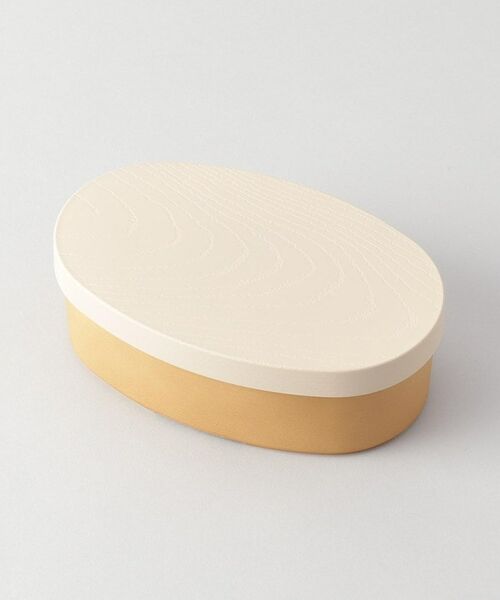 212 KITCHEN STORE / トゥーワントゥーキッチン ストア インテリア・生活雑貨・ホビー・ステーショナリー | やさしい彩 抗菌小判弁当 白茶色 | 詳細2