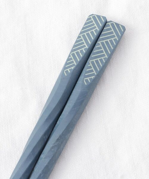 212 KITCHEN STORE / トゥーワントゥーキッチン ストア インテリア・生活雑貨・ホビー・ステーショナリー | すべらせん箸 雅 紺鼠 | 詳細4