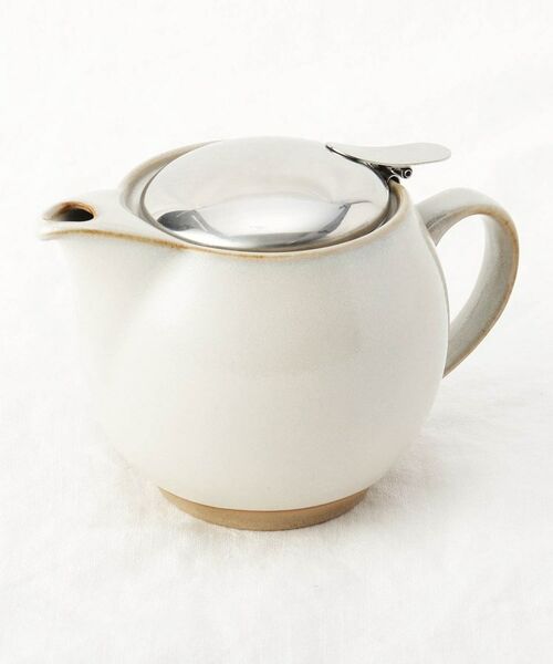 212 KITCHEN STORE / トゥーワントゥーキッチン ストア インテリア・生活雑貨・ホビー・ステーショナリー | ユニバーサルポット3人用 450cc ナチュラルホワイト ＜ZEROJAPAN ゼロジャパン＞ | 詳細1