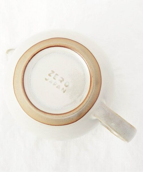 212 KITCHEN STORE / トゥーワントゥーキッチン ストア インテリア・生活雑貨・ホビー・ステーショナリー | ユニバーサルポット3人用 450cc ナチュラルホワイト ＜ZEROJAPAN ゼロジャパン＞ | 詳細3
