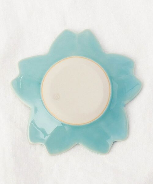 212 KITCHEN STORE / トゥーワントゥーキッチン ストア 食器 | 藍花 桜花皿 水色 | 詳細4