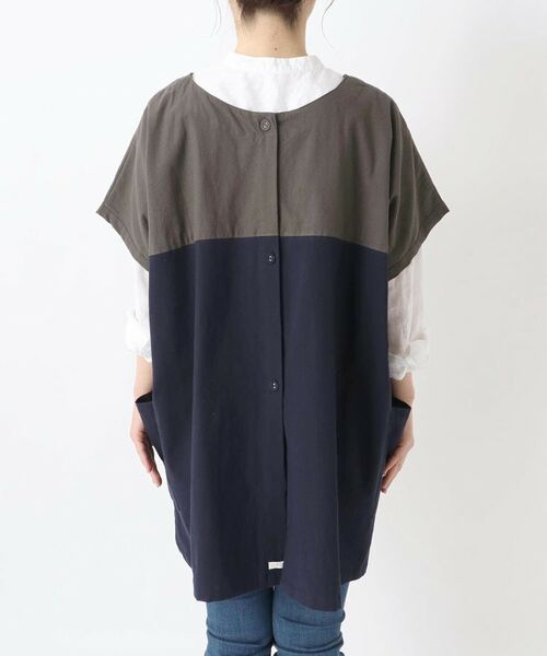 212 KITCHEN STORE / トゥーワントゥーキッチン ストア インテリア・生活雑貨・ホビー・ステーショナリー | クリンクルハーフスリーブカッポウギ NVGY ＜FABORI ファボリ＞ | 詳細3