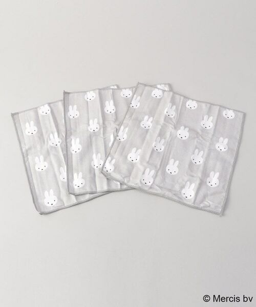 212 KITCHEN STORE / トゥーワントゥーキッチン ストア その他 | マイクロファイバーふきん3Pセット　顔だけミッフィー ＜miffy ミッフィー＞ | 詳細1