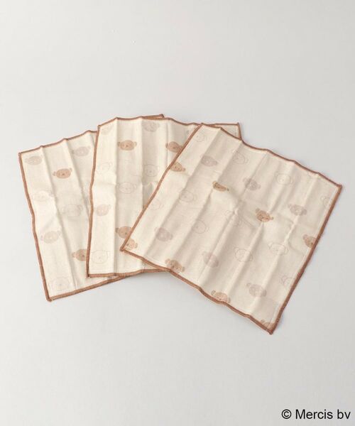 212 KITCHEN STORE / トゥーワントゥーキッチン ストア その他 | かや織ふきん3Pセット 顔だけボリス ＜miffy ミッフィー＞ | 詳細1