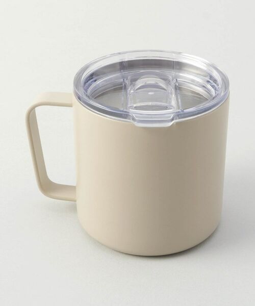 212 KITCHEN STORE / トゥーワントゥーキッチン ストア グラス・マグカップ | グッドフィーリング ステンレスマグ ベージュ フタ付 | 詳細2