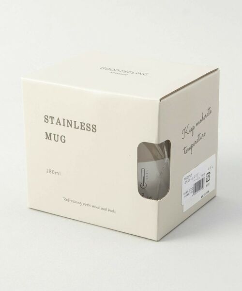 212 KITCHEN STORE / トゥーワントゥーキッチン ストア グラス・マグカップ | グッドフィーリング ステンレスマグ ベージュ フタ付 | 詳細9