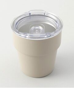 212 KITCHEN STORE / トゥーワントゥーキッチン ストア グラス・マグカップ | グッドフィーリング スタックタンブラー ベージュ フタ付