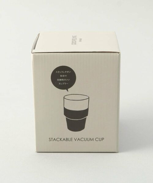 212 KITCHEN STORE / トゥーワントゥーキッチン ストア グラス・マグカップ | グッドフィーリング スタックタンブラー ベージュ フタ付 | 詳細9