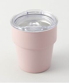 212 KITCHEN STORE / トゥーワントゥーキッチン ストア グラス・マグカップ | グッドフィーリング スタックタンブラー ピンク フタ付