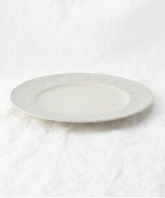 212 KITCHEN STORE / トゥーワントゥーキッチン ストア 食器 | ヘリンボーン リム9インチ皿 GY