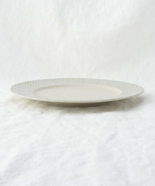 212 KITCHEN STORE / トゥーワントゥーキッチン ストア 食器 | ヘリンボーン リム9インチ皿 GY | 詳細2