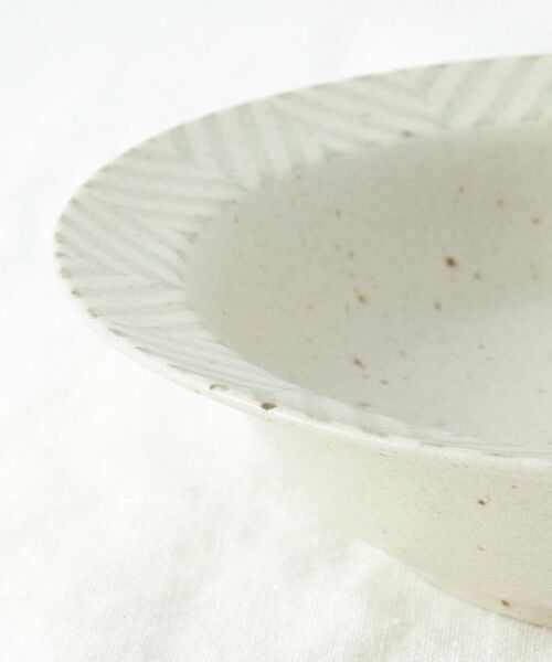 212 KITCHEN STORE / トゥーワントゥーキッチン ストア 食器 | ヘリンボーン リム55鉢 ヒワ | 詳細5