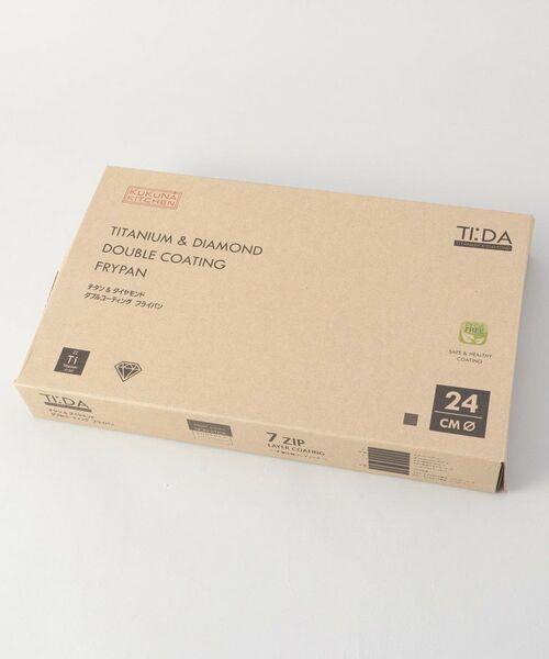 212 KITCHEN STORE / トゥーワントゥーキッチン ストア キッチンツール | チタン＆ダイヤモンドＷコーティング フライパン24cm GY ＜TI：DA ティーダ＞ | 詳細9