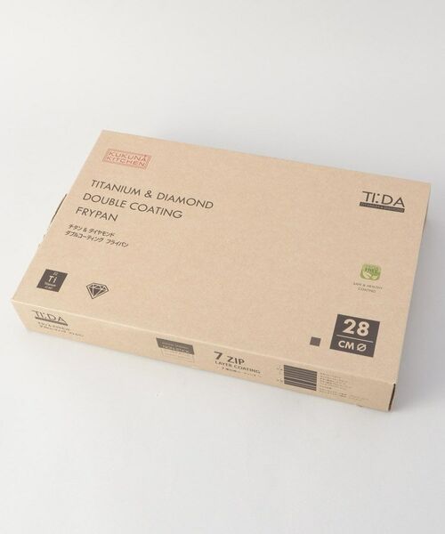 212 KITCHEN STORE / トゥーワントゥーキッチン ストア キッチンツール | チタン＆ダイヤモンドＷコーティング フライパン28cm GY ＜TI：DA ティーダ＞ | 詳細9