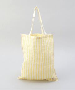 212 KITCHEN STORE / トゥーワントゥーキッチン ストア バッグ | リネンストライプ エコバッグS WH×YE ＜212Kオリジナル ＞