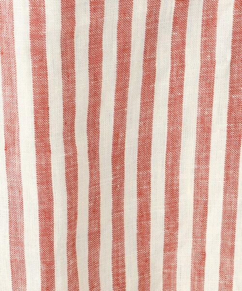 212 KITCHEN STORE / トゥーワントゥーキッチン ストア インテリア・生活雑貨・ホビー・ステーショナリー | リネンストライプ フルエプロン ホルターネック WH×RE ＜212Kオリジナル ＞ | 詳細8