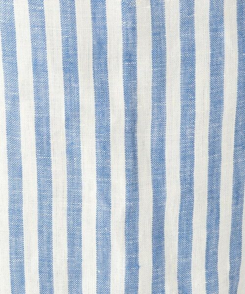212 KITCHEN STORE / トゥーワントゥーキッチン ストア インテリア・生活雑貨・ホビー・ステーショナリー | リネンストライプ フルエプロン ホルターネック WH×BL ＜212Kオリジナル ＞ | 詳細8