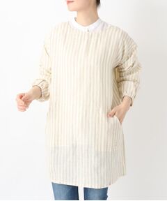 212 KITCHEN STORE / トゥーワントゥーキッチン ストア インテリア・生活雑貨・ホビー・ステーショナリー | リネンストライプ スモック IV×BE ＜212Kオリジナル ＞