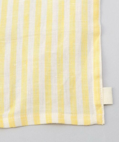 212 KITCHEN STORE / トゥーワントゥーキッチン ストア インテリア・生活雑貨・ホビー・ステーショナリー | リネンストライプ キッズエプロン WH×YE ＜212Kオリジナル ＞ | 詳細3